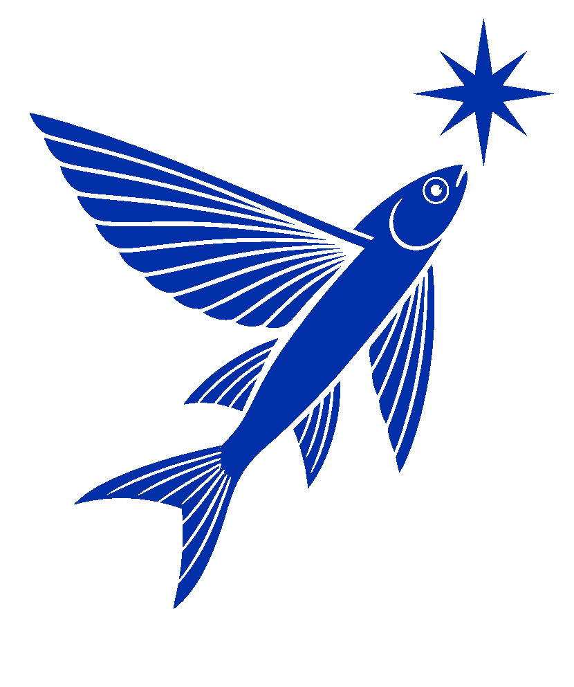 Mercado Ventures flying fish emblem